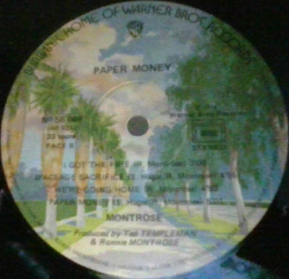 Montrose (2) : Paper Money (LP, Album, RE)