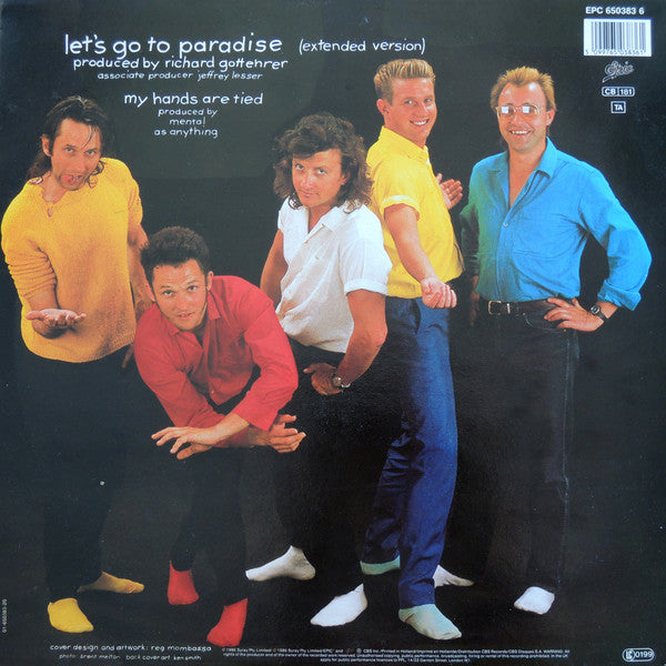 Mental As Anything : Let's Go To Paradise (12", Maxi)