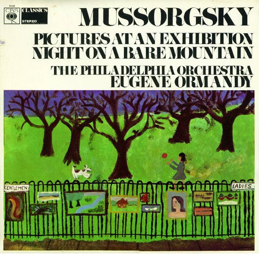 Modest Mussorgsky — The Philadelphia Orchestra, Eugene Ormandy : Pictures At An Exhibition - Night On A Bare Mountain (LP, RE)