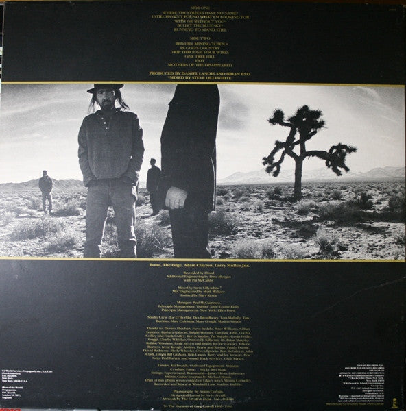 U2 : The Joshua Tree (LP, Album, Club, Car)