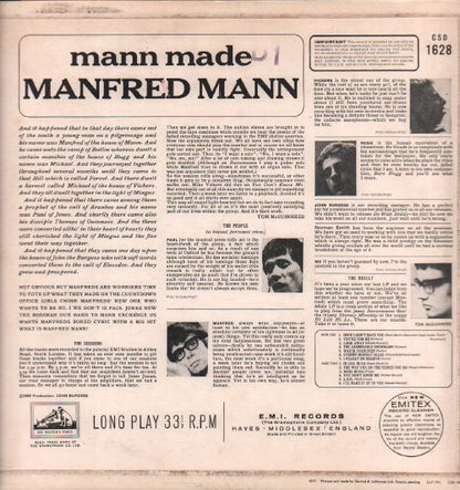 Manfred Mann : Mann Made (LP, Album)