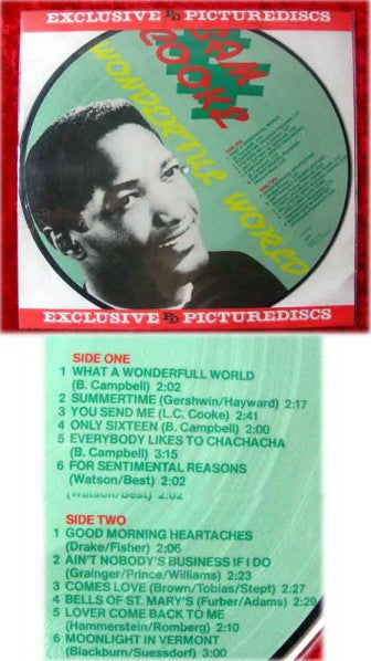 Sam Cooke : Wonderful World (LP, Comp, Pic)