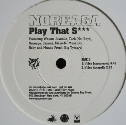 Noreaga : Play That S*** (12", Promo)