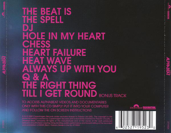 Alphabeat (3) : The Beat Is... (CD, Album, Enh)