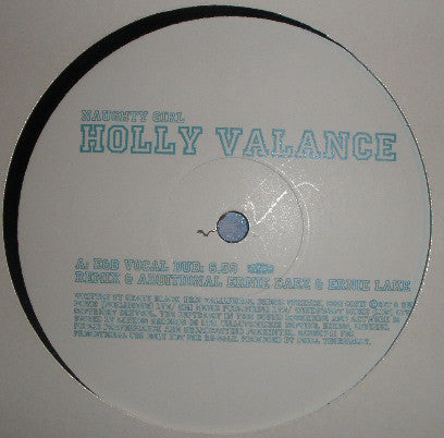 Holly Valance : Naughty Girl (12", Promo)