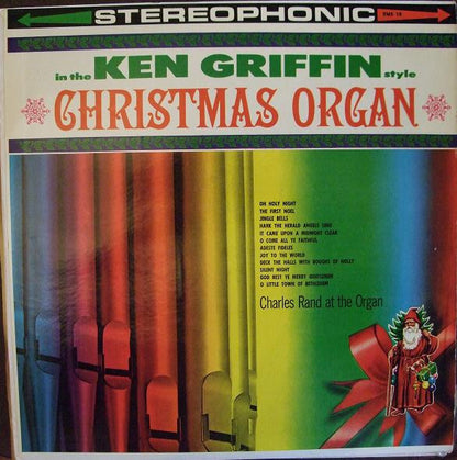 Charles Rand : Christmas Organ In The Ken Griffin Style (LP, Album)