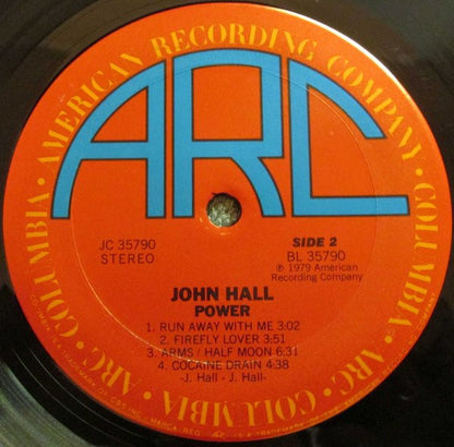 John Joseph Hall : Power (LP, Album, San)