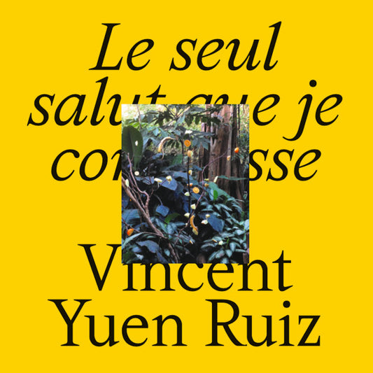 Vincent Yuen Ruiz :  Le seul salut que je connaisse  (12")