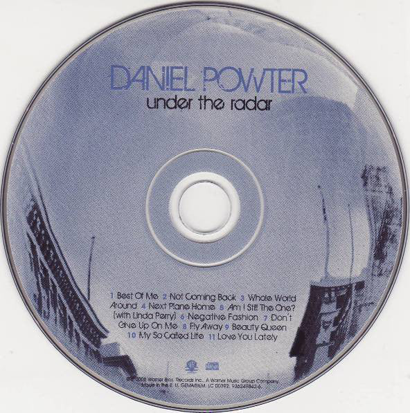 Daniel Powter : Under The Radar (CD, Album)