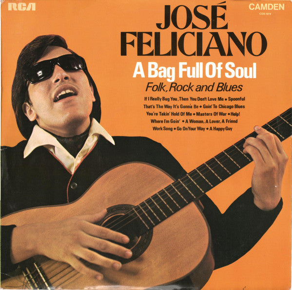 José Feliciano : A Bag Full Of Soul (LP, Album)