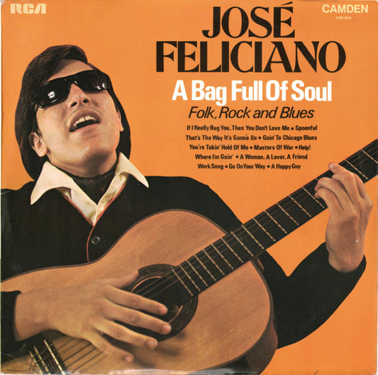 José Feliciano : A Bag Full Of Soul (LP, Album)