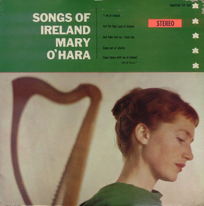 Mary O'Hara : Songs Of Ireland (LP, RE)