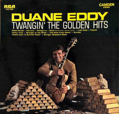 Duane Eddy : Twangin' The Golden Hits (LP, RE)