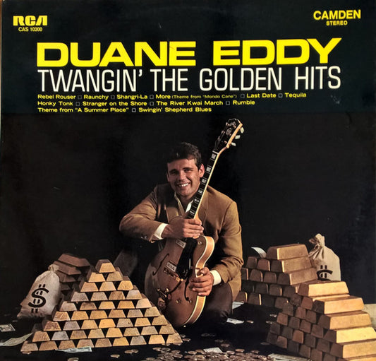 Duane Eddy : Twangin' The Golden Hits (LP, RE)