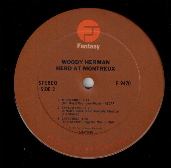 Woody Herman : Herd At Montreux (LP, Album)