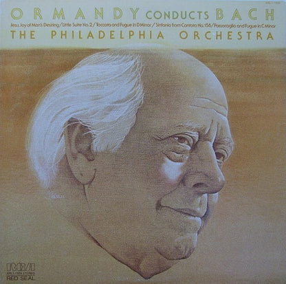 Eugene Ormandy Conducts Johann Sebastian Bach, The Philadelphia Orchestra : Ormandy Conducts Bach (LP, Album, Ind)