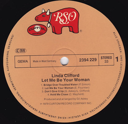 Linda Clifford : Let Me Be Your Woman (LP, Album, Gat)