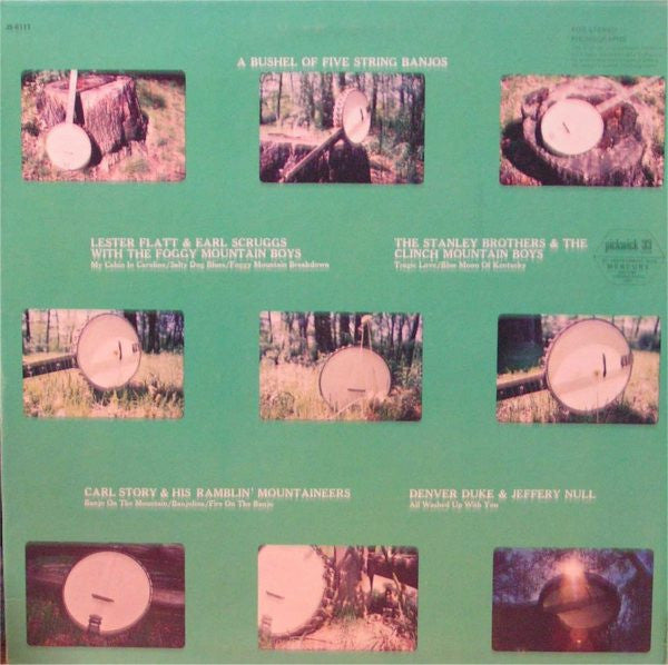 Various : A Bushel Of Five String Banjos (LP, Album)