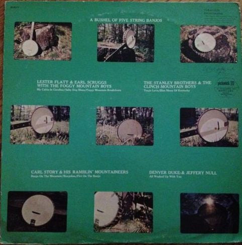 Various : A Bushel Of Five String Banjos (LP, Album)