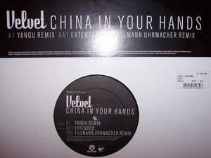 Velvet (3) : China In Your Hands (12")