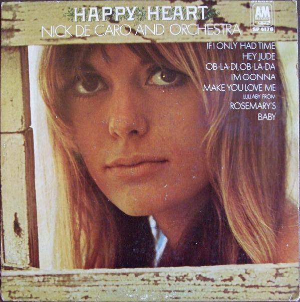 Nick DeCaro And His Orchestra : Happy Heart (LP, Album)