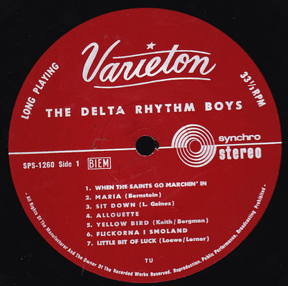 The Delta Rhythm Boys : The Delta Rythm Boys (LP)