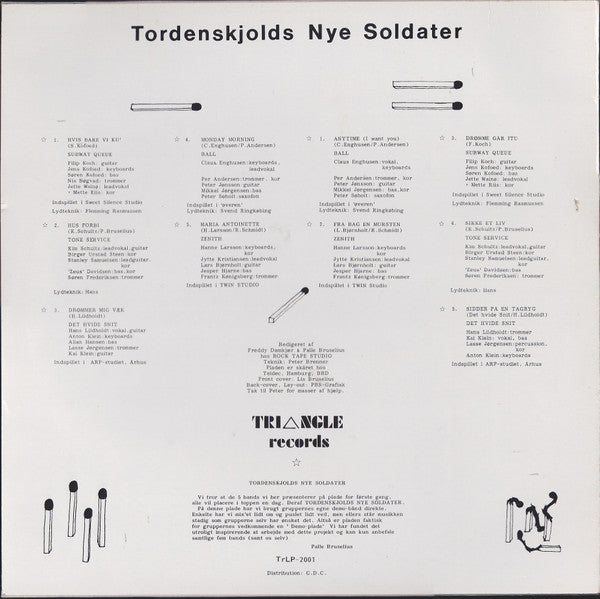 Various : Tordenskjolds Nye Soldater (LP, Comp)