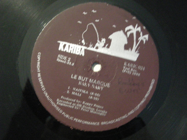 Keppy De Prince , Et Les Baky-Naky : Le But Marque? (LP, Album)