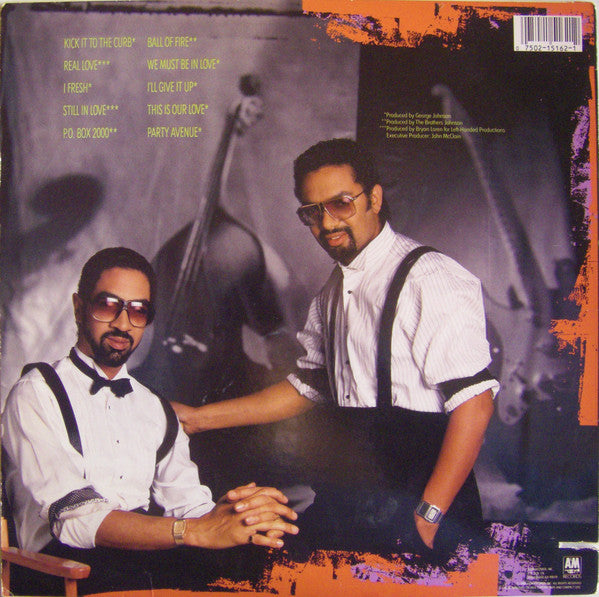 Brothers Johnson : Kickin' (LP, Album)