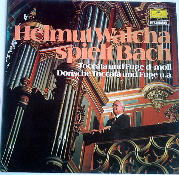 Helmut Walcha Spielt Johann Sebastian Bach : Helmut Walcha Spielt Bach (LP, RE)