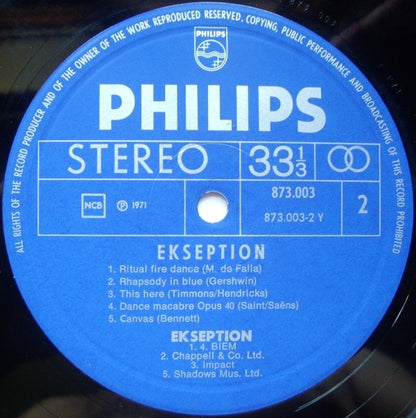 Ekseption : Ekseption (LP, Album)