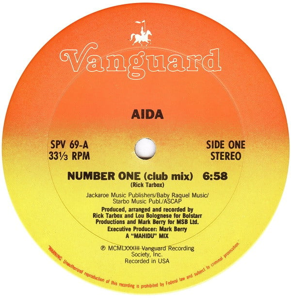 Aida (2) : Number One (12")