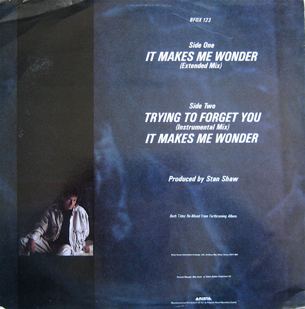 Bruce Foxton : It Makes Me Wonder (12", Single)