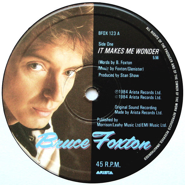 Bruce Foxton : It Makes Me Wonder (12", Single)