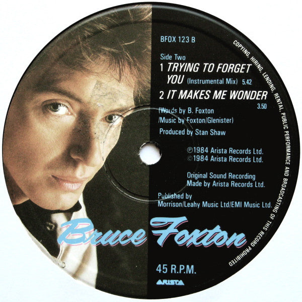 Bruce Foxton : It Makes Me Wonder (12", Single)