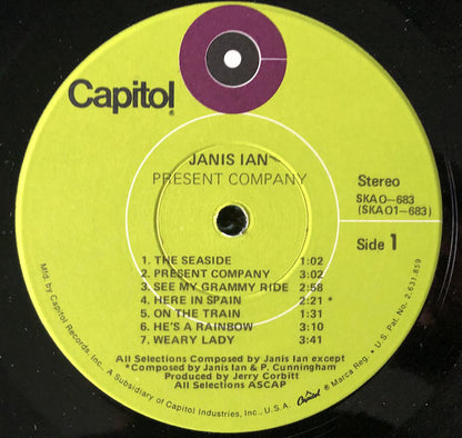 Janis Ian : Present Company (LP, Album)