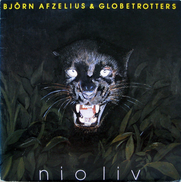 Björn Afzelius & Globetrotters : Nio Liv (LP, Album)