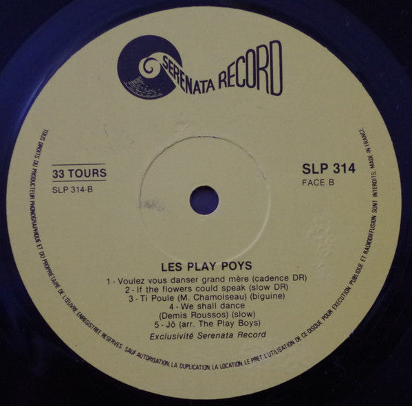 Kenny Lewis (6) With Les Play Boys : Ti Macaque (LP, Album)