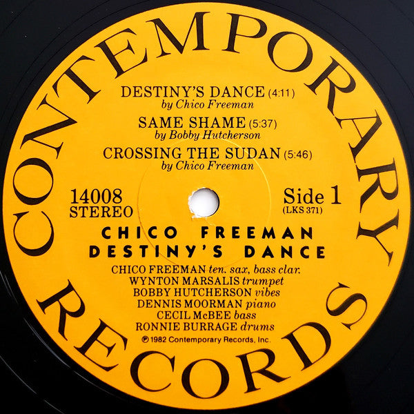 Chico Freeman : Destiny's Dance (LP, Album)