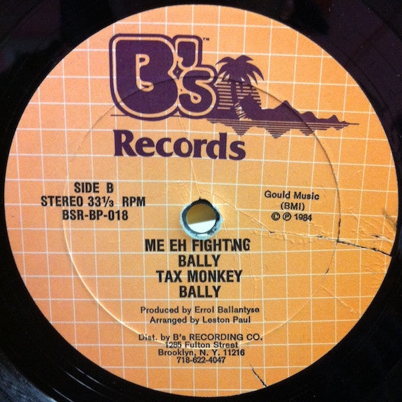 Bally : Gimme Piece (12")