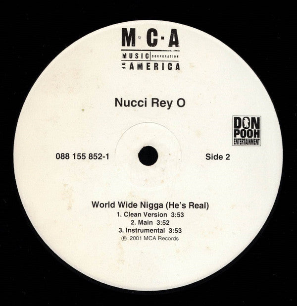 Nucci Rey O : Mami U Know U Got It (12")