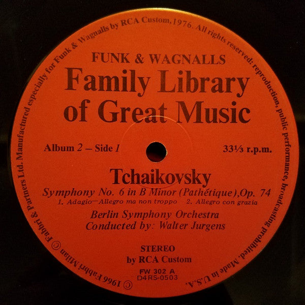 Pyotr Ilyich Tchaikovsky : The Pathétique - Sixth Symphony (LP, Album)