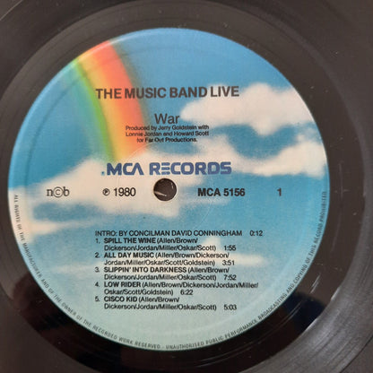 War : The Music Band Live (LP)