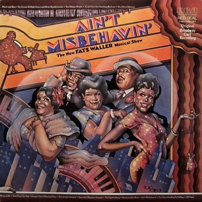 "Ain't Misbehavin'" Original Broadway Cast : Ain't Misbehavin': The New Fats Waller Musical Show (2xLP, Album, Ind)