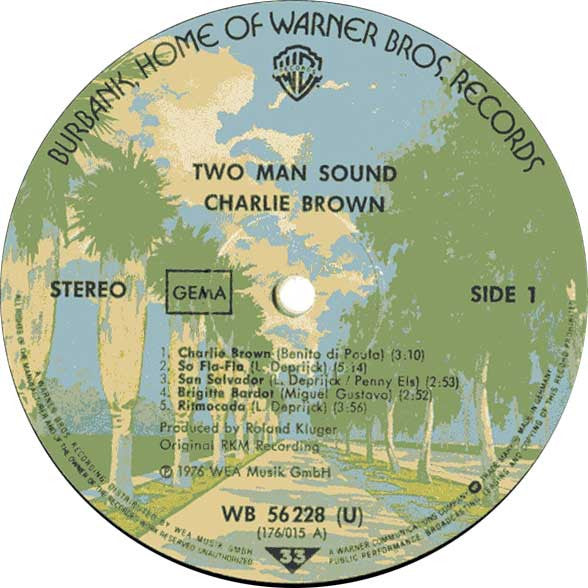 Two Man Sound : Charlie Brown (LP, Album)