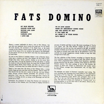 Fats Domino : Rock And Rollin' (LP, Mono, RE)