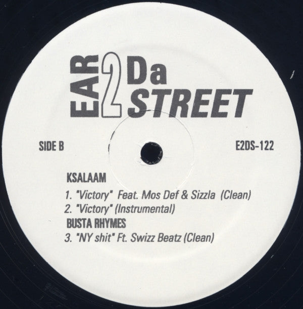 Various : Ear 2 Da Street Vol. 122 (12", Unofficial)