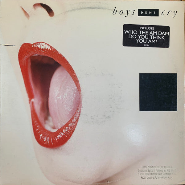 Boys Don't Cry : Boys Don't Cry (LP, Album, AR )