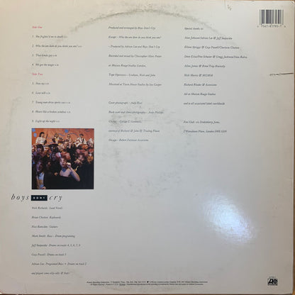 Boys Don't Cry : Boys Don't Cry (LP, Album, AR )