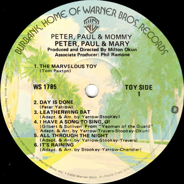 Peter, Paul & Mary : Peter, Paul And Mommy (LP, Album, RE, Win)